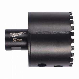 Коронка алмазна Diamond Max MILWAUKEE M14, діаметр 57мм (сухе свердління)-[articul]
