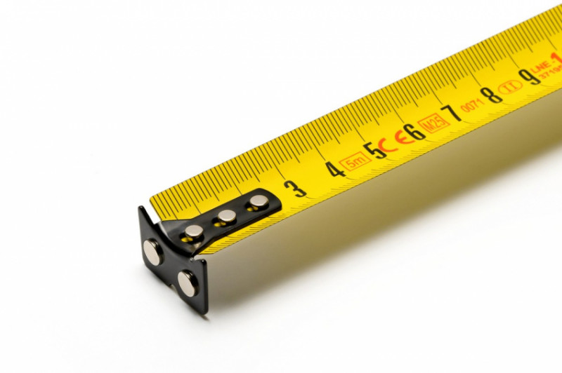 Рулетка з магнітами MASTERTOOL 5 м 25 мм нейлонове покриття 64-5025-64-5025