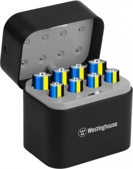 Зарядний пристрій WBC-328M (8-Pack/4AA+4AAA) для  Li-ion 1.5B  акум. в комплекті з акум. 4AA+4AAA, уп-[articul]
