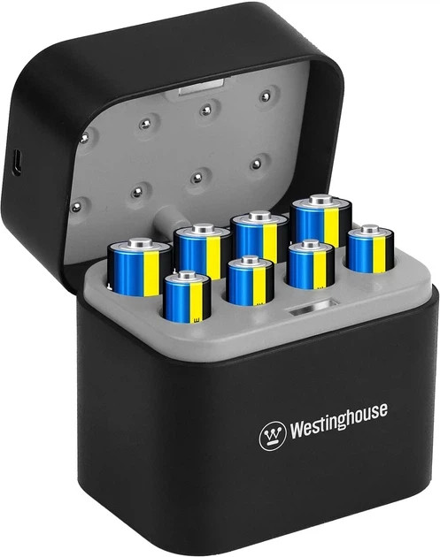Зарядний пристрій WBC-328M (8-Pack/4AA+4AAA) для  Li-ion 1.5B  акум. в комплекті з акум. 4AA+4AAA, уп-WBC-328M-BLK-4L36+4L13-CB