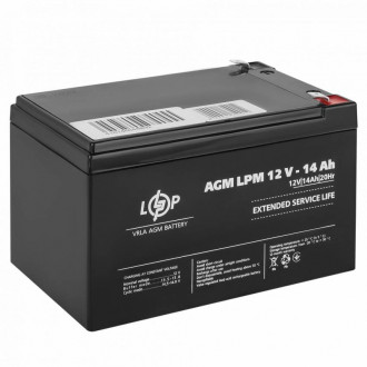 Акумулятор AGM LPM 12V - 14 Ah