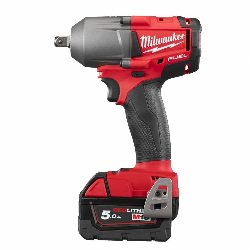 Гайкокрут акумуляторний 1/2" MILWAUKEE, M18 FMTIWP12-502X, 610Нм (зарядний пристрій, 2 акум.Х 5Ач, HDкейс)-4933459183