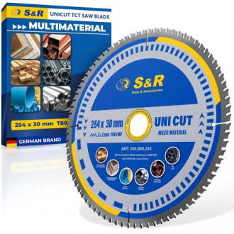 Диск пиляльний універсальний S&amp;R UniCut Meister FWF 254х30х3 мм-[articul]
