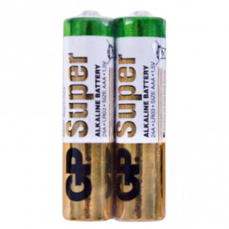 Батарейка GP SUPER ALKALINE 1.5V 24A-S2 лужна, LR03, AAA-[articul]