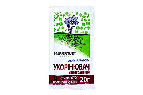 Добриво-стимулятор корнеутворювання Proventus Укорінювач 20г-6747