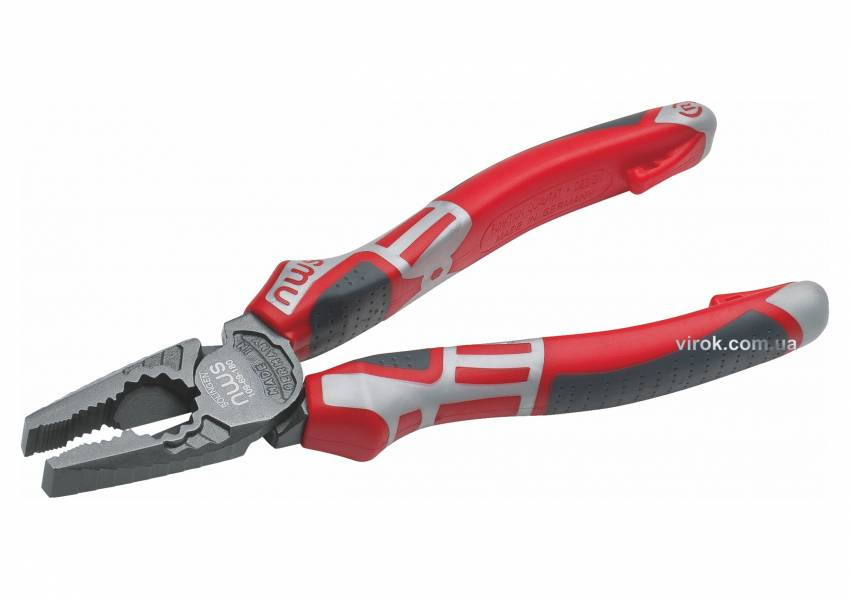 Плоскогубці комбіновані силові NWS CombiMax : L= 165 мм-109-69-165