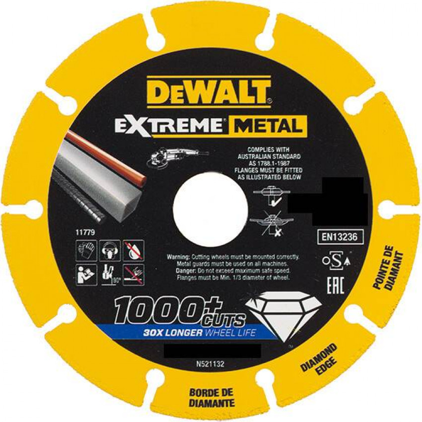 Диск алмазний DeWALT DT40259-DT40259