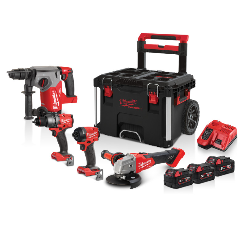 Набір інструментів акумуляторних MILWAUKEE M18 FPP4BJ-503P-4933499444