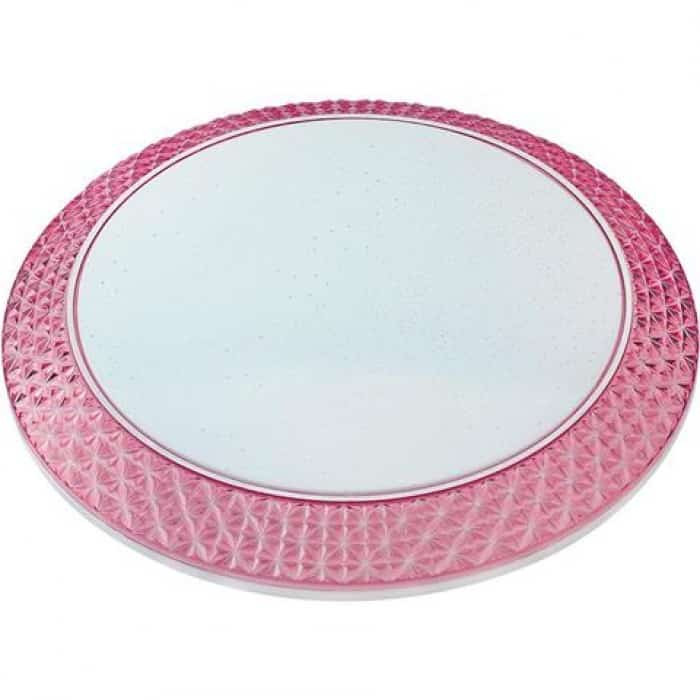 Світлодіодний світильник потолочний PHANTOM-36 рожевий-027-002-0036-030