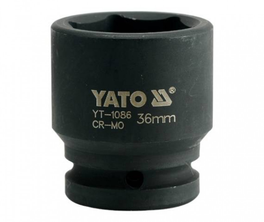 Торцеві голів. удар.6-гранна 3/4" 36мм - YATO YT-1086-YT-1086