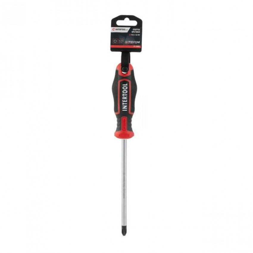 Викруткa PH3 * 150 мм, S2, STORM INTERTOOL VT-3424-VT-3424