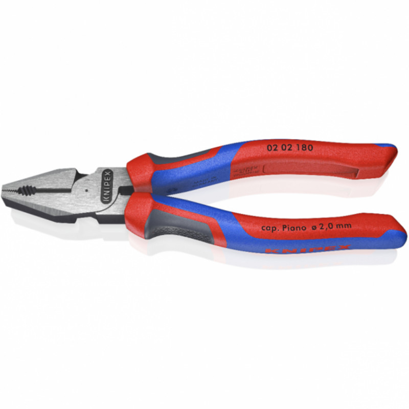 Плоскогубці комбіновані особливої міцності KNIPEX 02 02 180 SB-02 02 180 SB