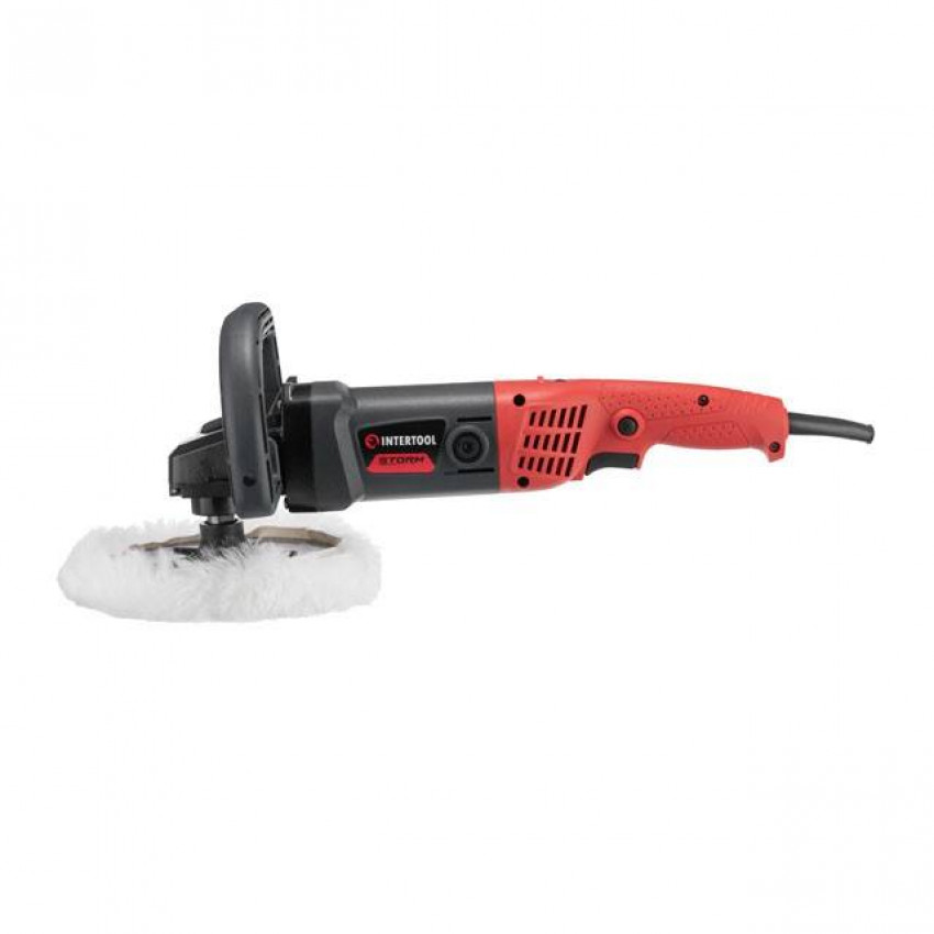 Машина полiрувальна 1.4 кВт, 180 мм, 800-3200 об/хв. STORM INTERTOOL WT-1800-WT-1800
