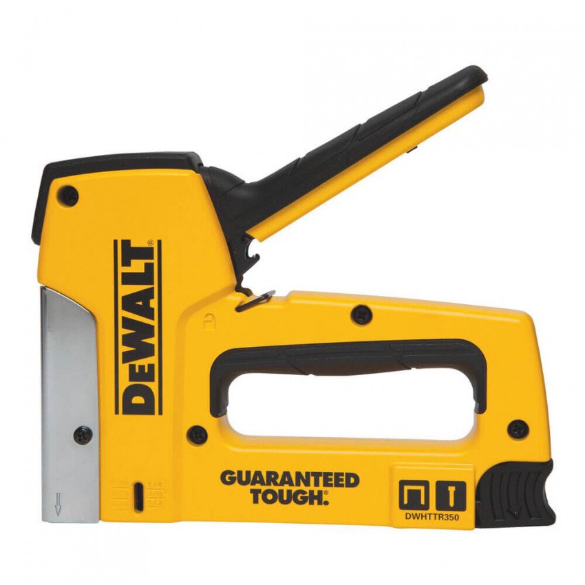 Степлер Heavy Duty для скоб типу G 6-14мм, цвяхів типу J 12, 15мм DeWALT DWHTTR350-0-DWHTTR350-0
