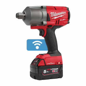 Гайкокрут акумуляторний 3/4&quot; MILWAUKEE, M18 ONEFHIWF34-502X, 2034Нм (зарядний пристрій, 2 акум.X 5Ач, HDкейс)-[articul]