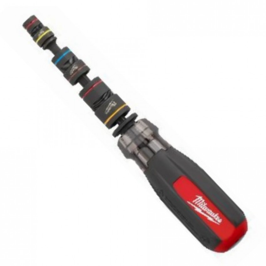 Викрутка магнітна ShW MILWAUKEE 6 в 1 Impact Multi-Nut Driver-4932498179