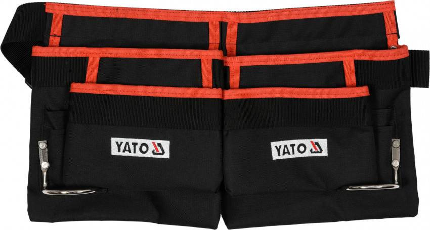 Пояс з 4 кишенями для інструментів та 2 петлями для молотків YATO-YT-74001