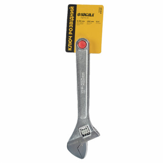 Ключ розвідний 250мм CrV Sigma (4101131)-[articul]