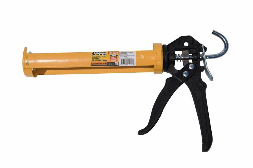 Пістолет для герметиків MASTERTOOL 355 мм нейлонова ручка 80-0233-80-0233