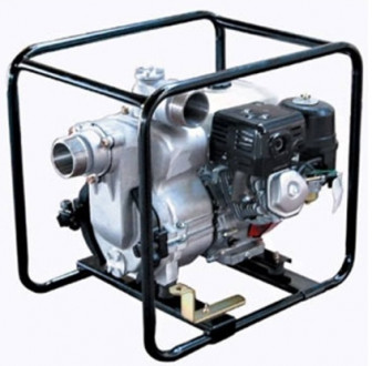 Мотопомпа Daishin SWT-80HX, 80x80мм, GX240, 5.9 кВт/8.0к.с (3600об/хв.), 270см3, 1300л/хв, 26м, 8м-[articul]