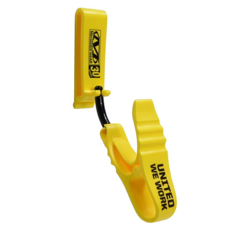 Затискач для рукавичок Mechanix - жовтий-MWC-01