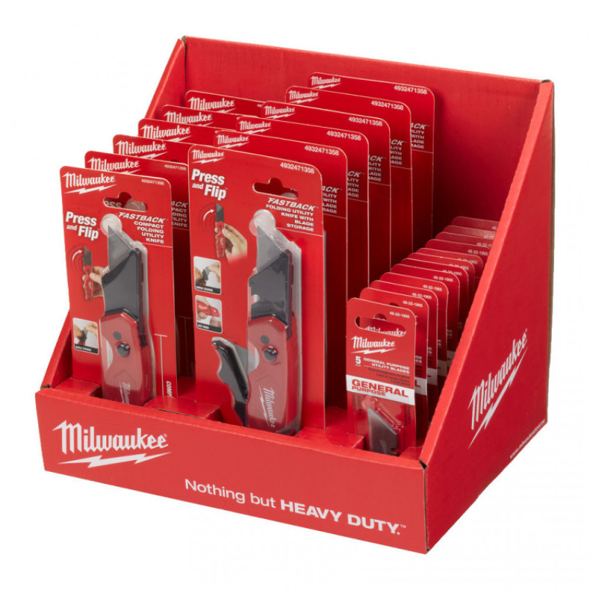 ПРОМО21 дисплей ножі MILWAUKEE-4932478795