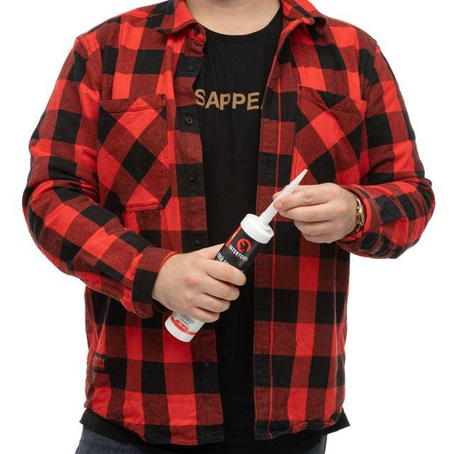 Клей монтажний для дзеркал та скла, прозорий 300мл/320г.-FS-3150