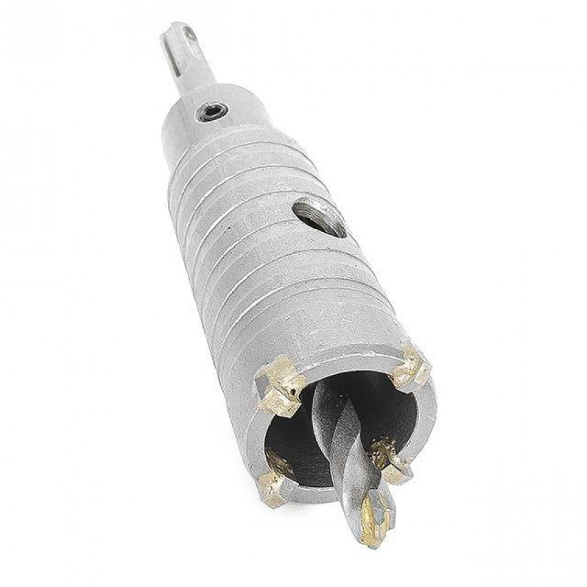 Свердло корончате по бетону 32мм + перехідник SDS Plus 100мм INTERTOOL SD-7032-SD-7032