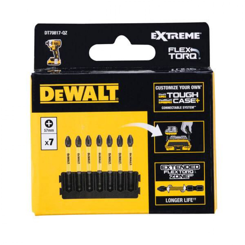 Кассета з битами FlexTorq PH2 DeWALT DT70817-DT70817