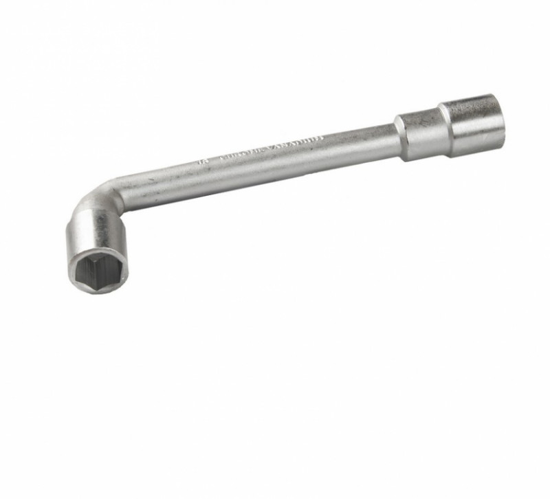 Ключ торцевий з отвором L-подібний MASTERTOOL 18 мм CRV 73-4018-73-4018