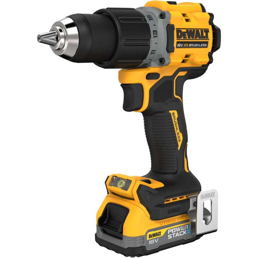 Дрель-шуруповёрт аккумуляторная бесщёточная DeWALT DCD800E2T-DCD800E2T