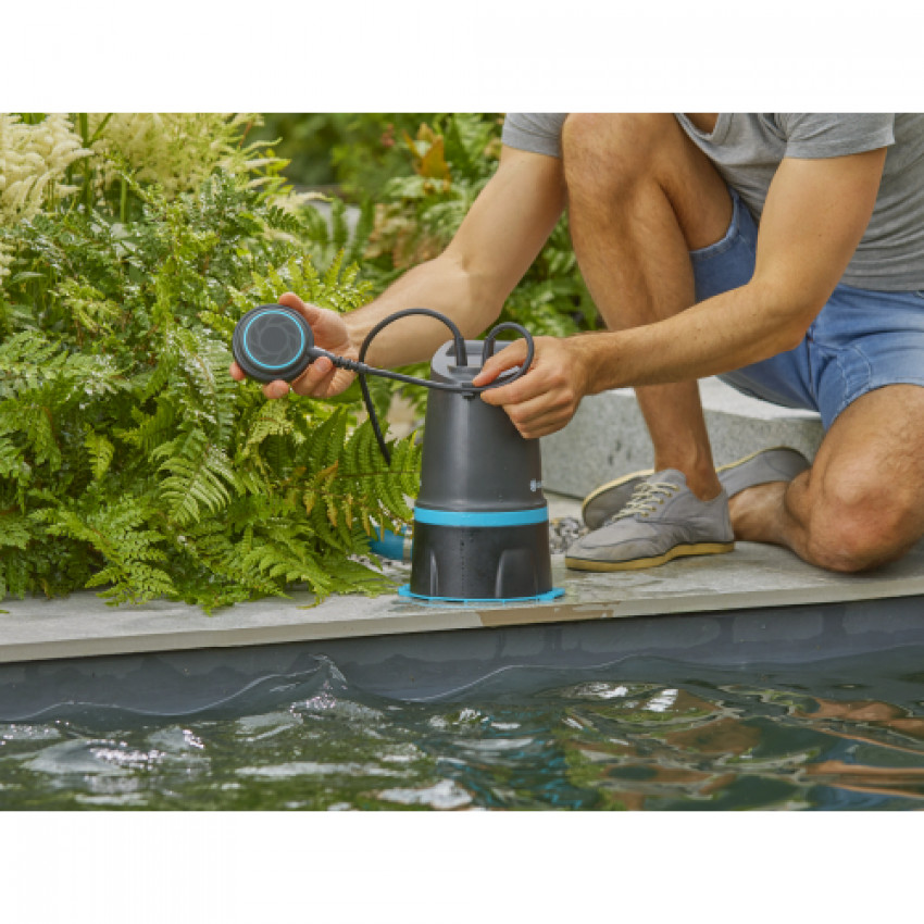 Насос дренажний Gardena 20000 Basic 2-в-1 для чистої та брудної води-09018-47.000.00