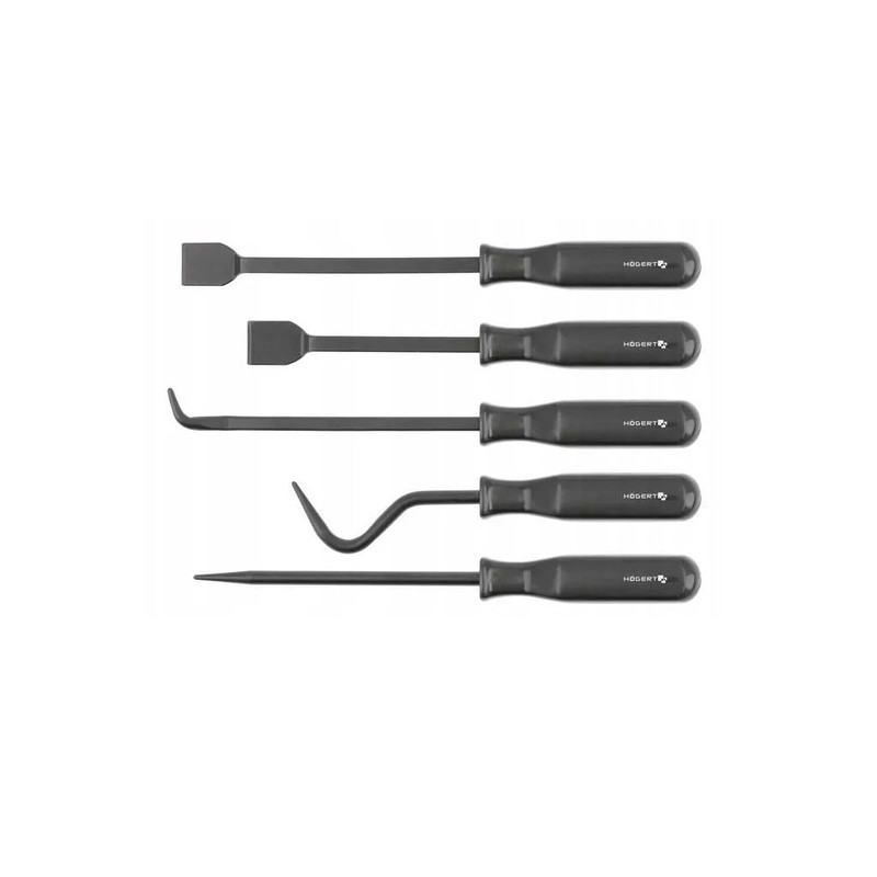 Набір скребків та гачків для демонтажу прокладок (5 шт) HOEGERT 5 HT8G394-HT8G394