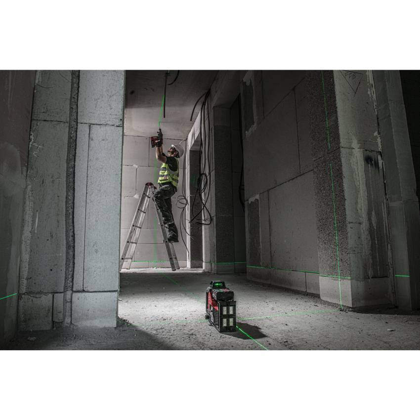 Лазерний 3D нівелір акумуляторний MILWAUKEE, M12 3PL-0C (кейс)-4933478103