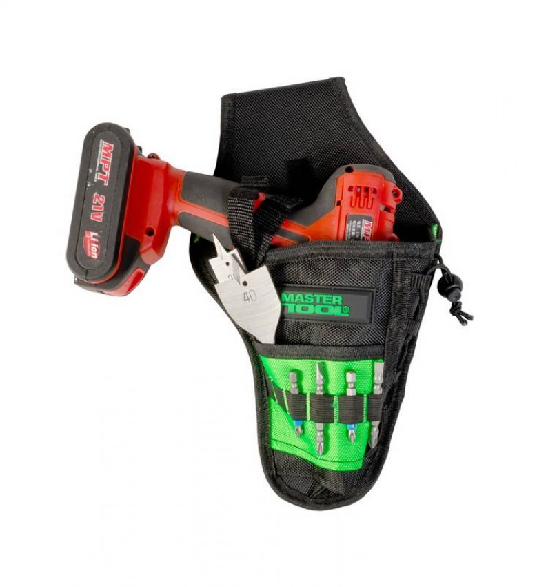 Сумка поясна для інструментів MASTERTOOL "КОБУРА" 300х190 мм 1680 DEN 8 кишень 79-1931-79-1931