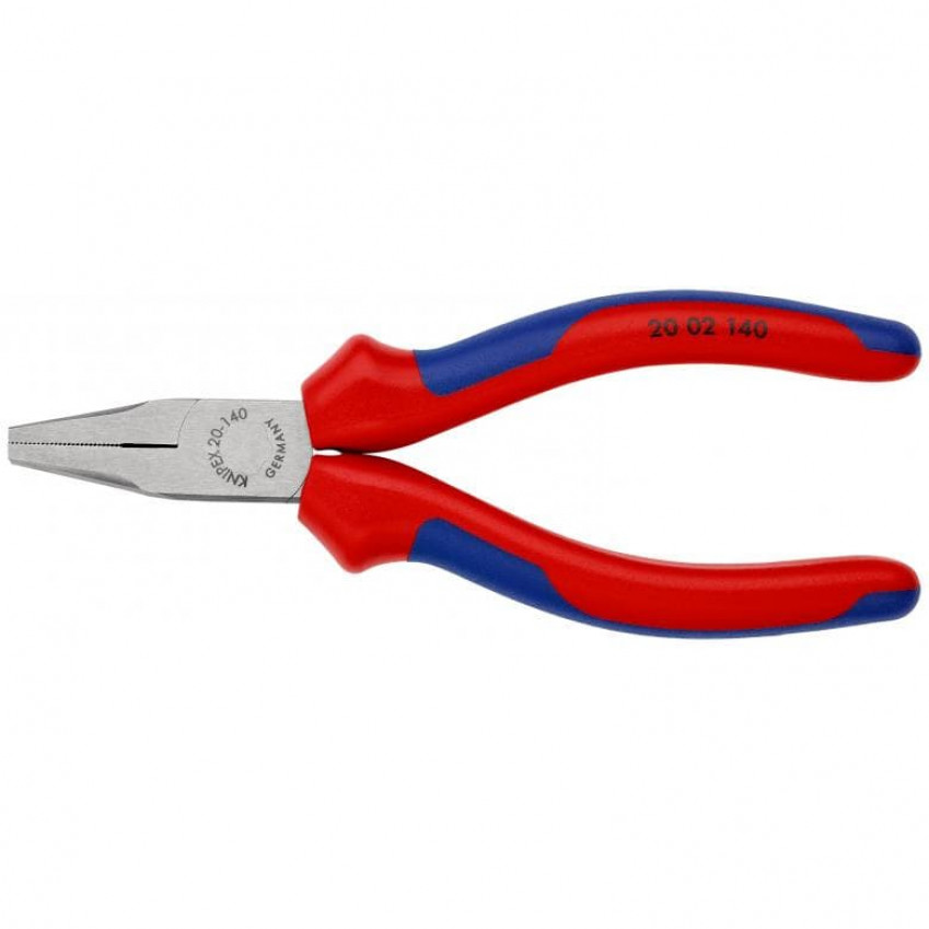 Плоскогубці з гладкими губками KNIPEX 20 02 140-20 02 140