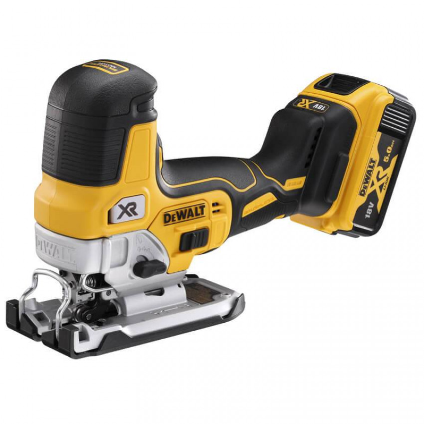 Пила лобзикова безщіткова акумуляторна DeWALT DCS335P2-DCS335P2