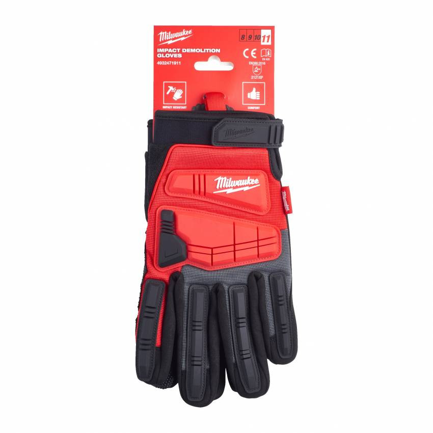 Рукавички MILWAUKEE із захистом від удару, 11/XXL-4932471911
