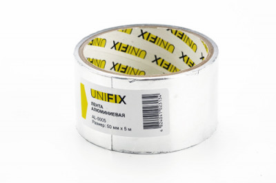 Стрічка клейка алюмінієва 50мм*5м UNIFIX-[articul]