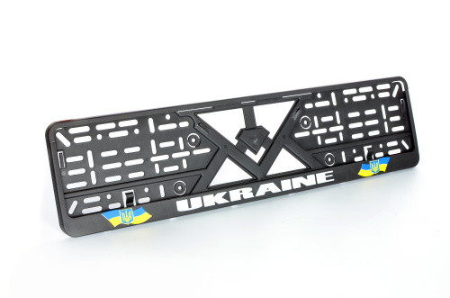 Рамка номерного знака "книжка" (з написом Ukraine) 12 Atelie-951629