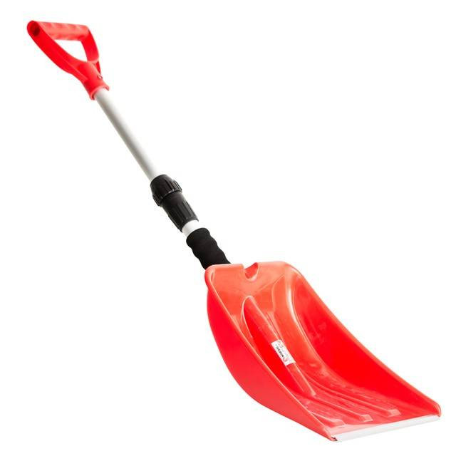 Лопата для снігу автомобільна, телескопічна, 68-87 см INTERTOOL AT-0132-AT-0132