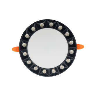 Світлодіодний світильник вбудований LED HARLEY-20 20W 3000K-6500K чорний-[articul]