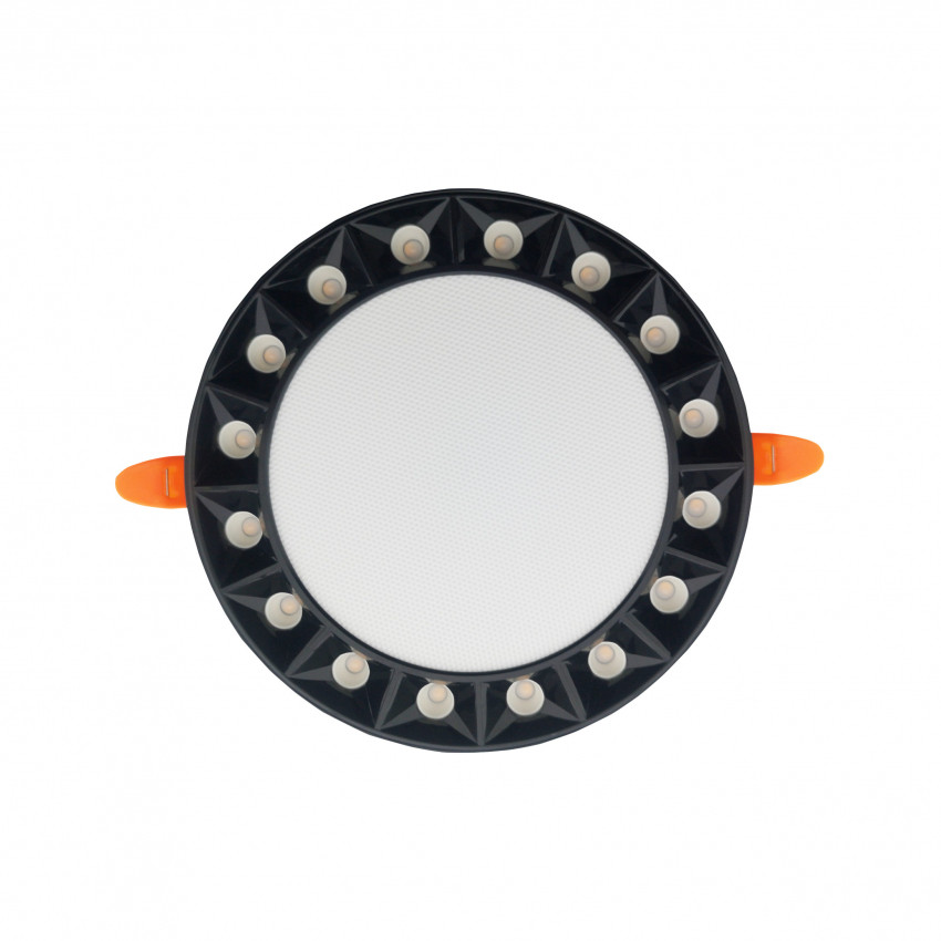 Світлодіодний світильник вбудований LED HARLEY-20 20W 3000K-6500K чорний-016-074-0020-020