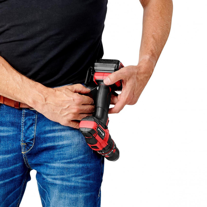 Шуруповерт акумуляторний ударний Einhell TE-CD 18/44 Li-i 1x2.5Ah (4514287)-