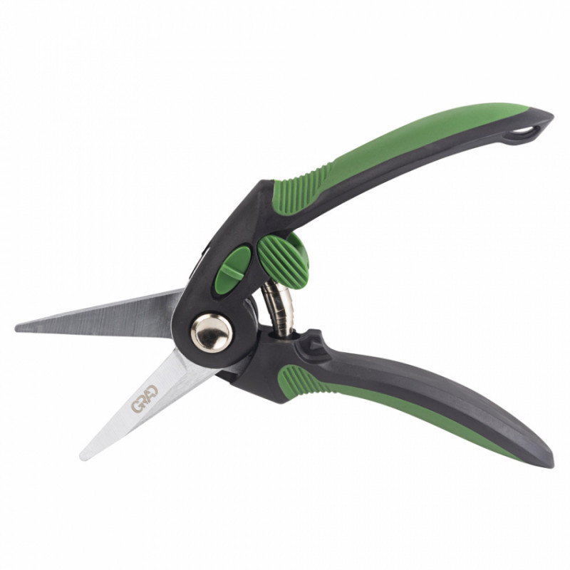 Секатор для квітів 225 мм регулятор розкриття GRAD (5021635)-5021635