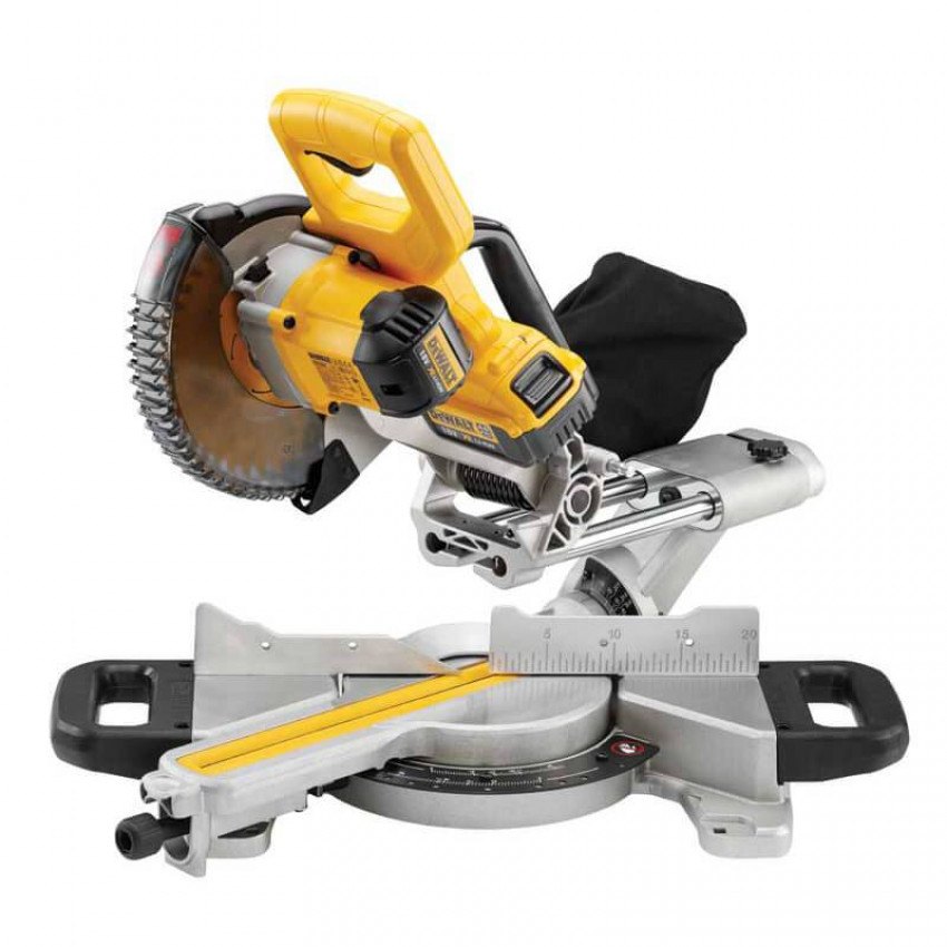 Пила торцювальна акумуляторна DeWALT DCS365M2-DCS365M2