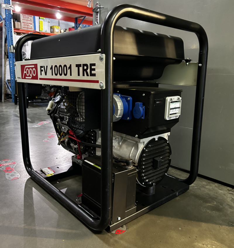 Генераторна установка FV10001TRE ВЖИВАНИЙ 1ф-8,6кВт, двиг.B&S, бак-45л, ел.старт-