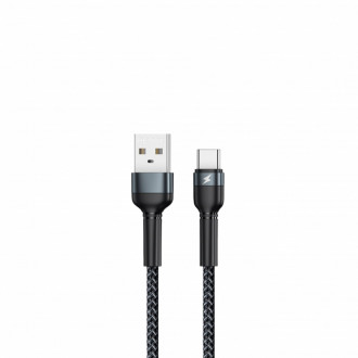 Кабель Remax Jany USB 2.0 to Type-C 2.4A 1M Чорний (RC-124a)-[articul]