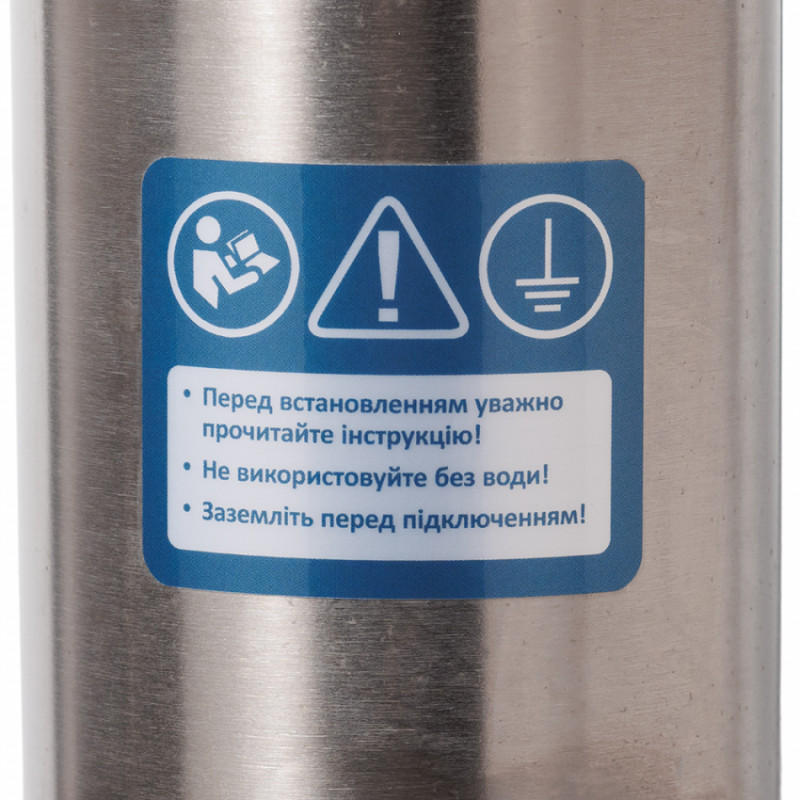 Відцентровий свердловинний насос 1,1 кВт H 65 (43) м Q 140 (100) л / хв Ø 102 мм (кабель 35 м) AQUATICA (DONGYIN) (777494)-777494