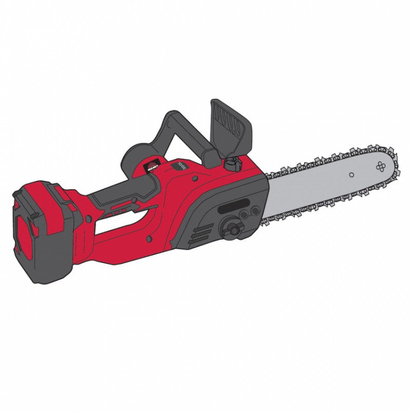 Пила ланцюгова акумуляторна Vitals AKZ 1830c BL Kit-235293